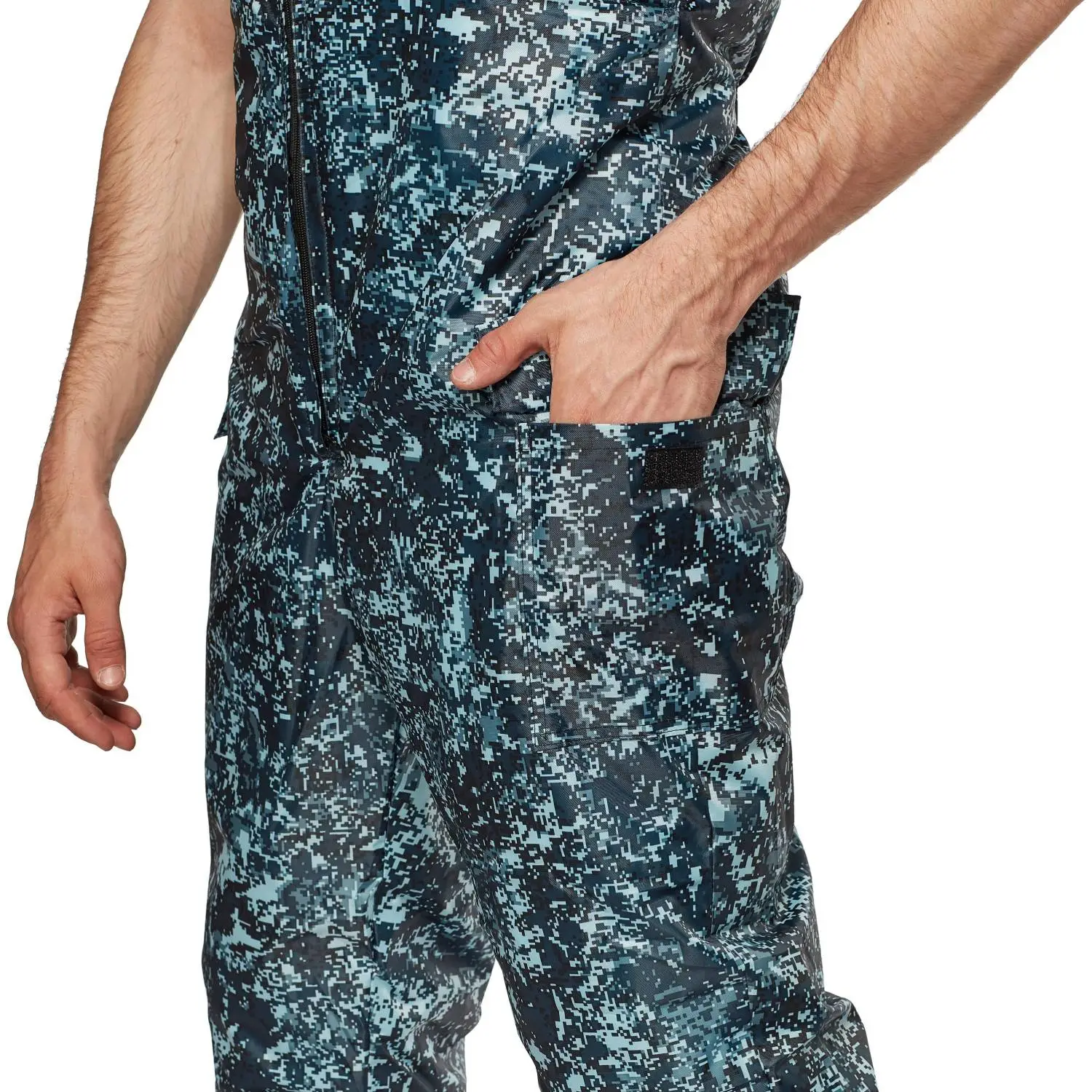Костюм зимний Охранника с п/к КМФ цифра серый(р.60-62) 170-176 - фото 19