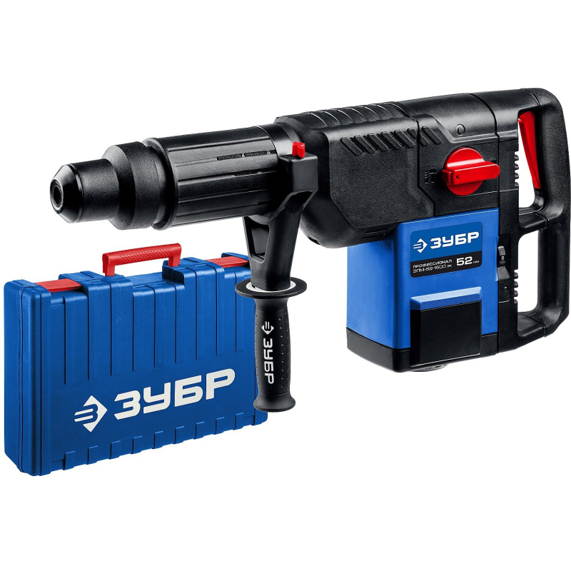 Перфоратор ЗУБР SDS-Max 18 дж, 1500 Вт (ЗПМ-52-1500 ЭК) - фото 2