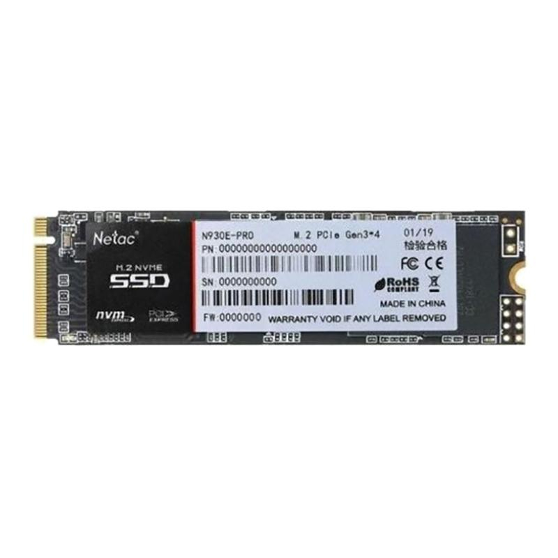 SSD накопитель Netac N930E Pro PCIe3x4 M.2 2280 1TB(NT01N930E-001T-E4X) - фото 1