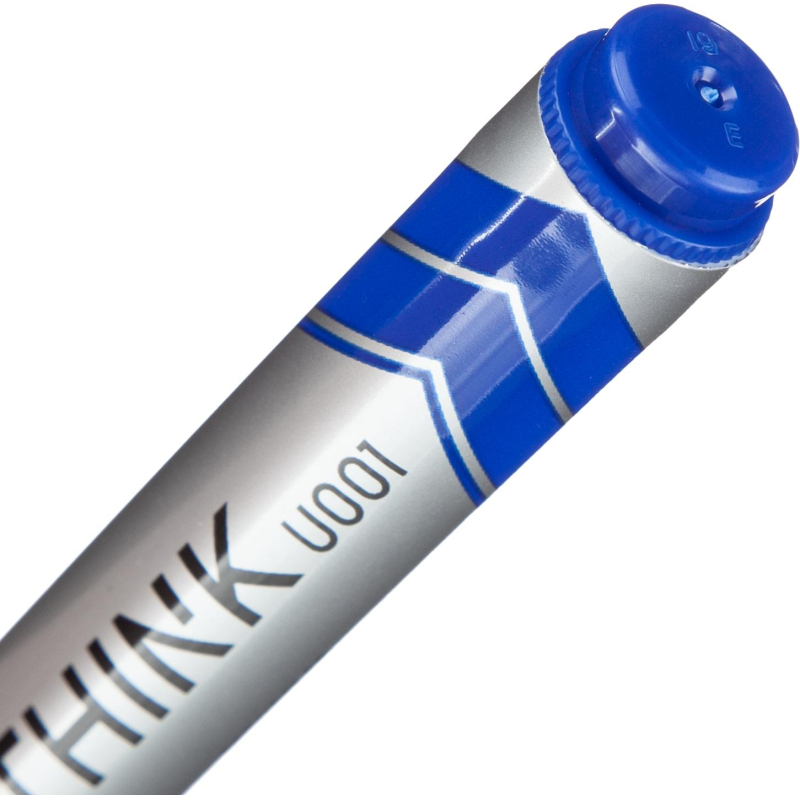 Маркер для белых досок Deli Think 2 мм синий кругл.нак.EU00130 - фото 5
