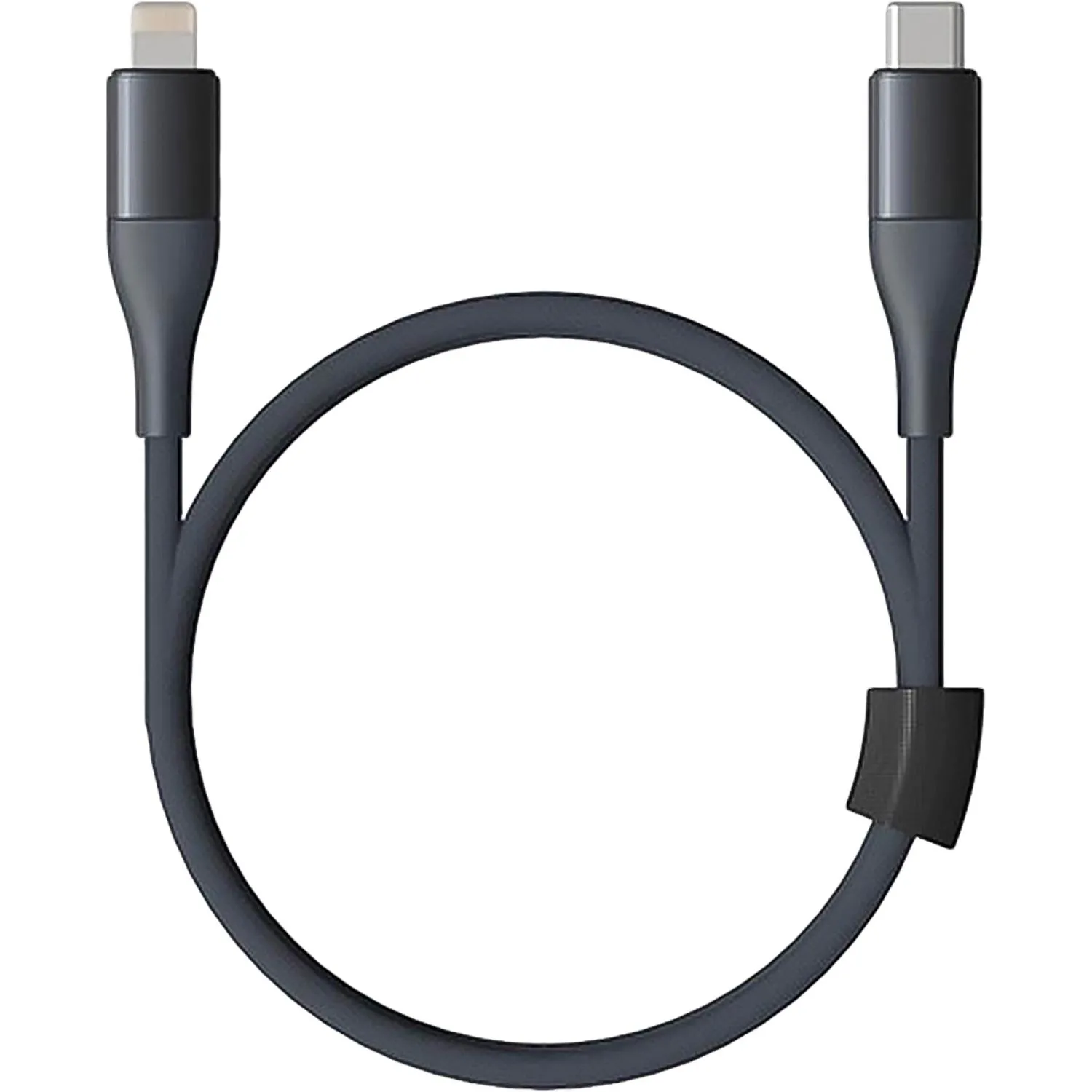 Кабель Type-C - Lightning, 1 м, Xiaomi SOLOVE, т/сер, DW5 - фото 1