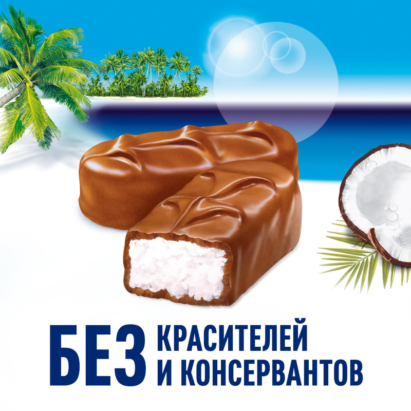 Шоколадный батончик Bounty с мякотью кокоса, 3кг - фото 3