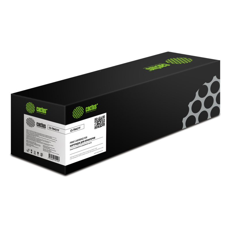 Картридж лазерный Cactus CS-TN421Y TN-421Y жел. для Brother HL-L8260CDW - фото 1
