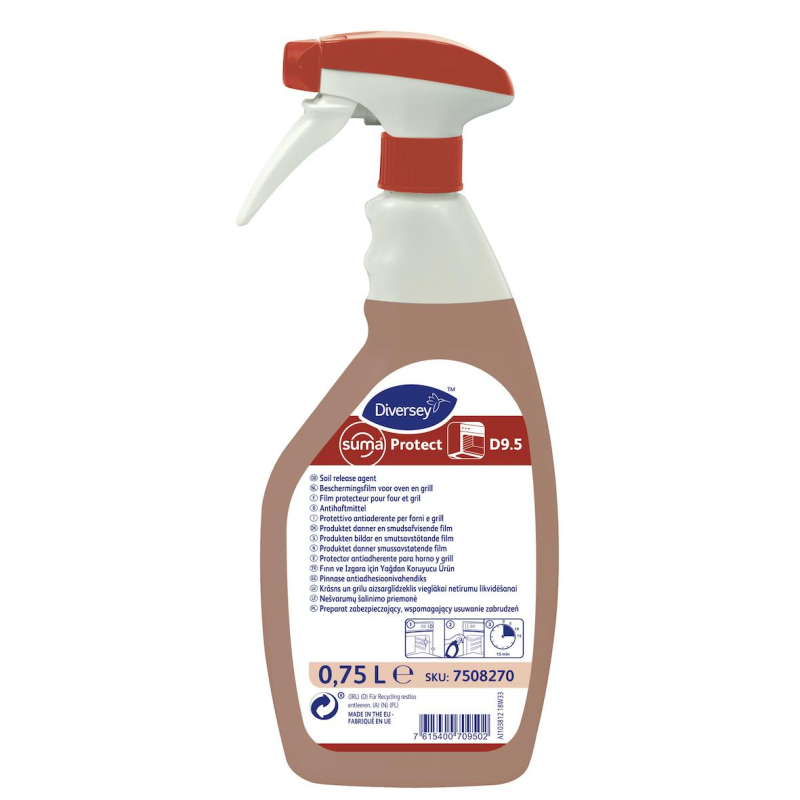 Профхим спец защит покрыт д/печей-грилей Diversey/Suma Protect D9.5, 0,75л - фото 1