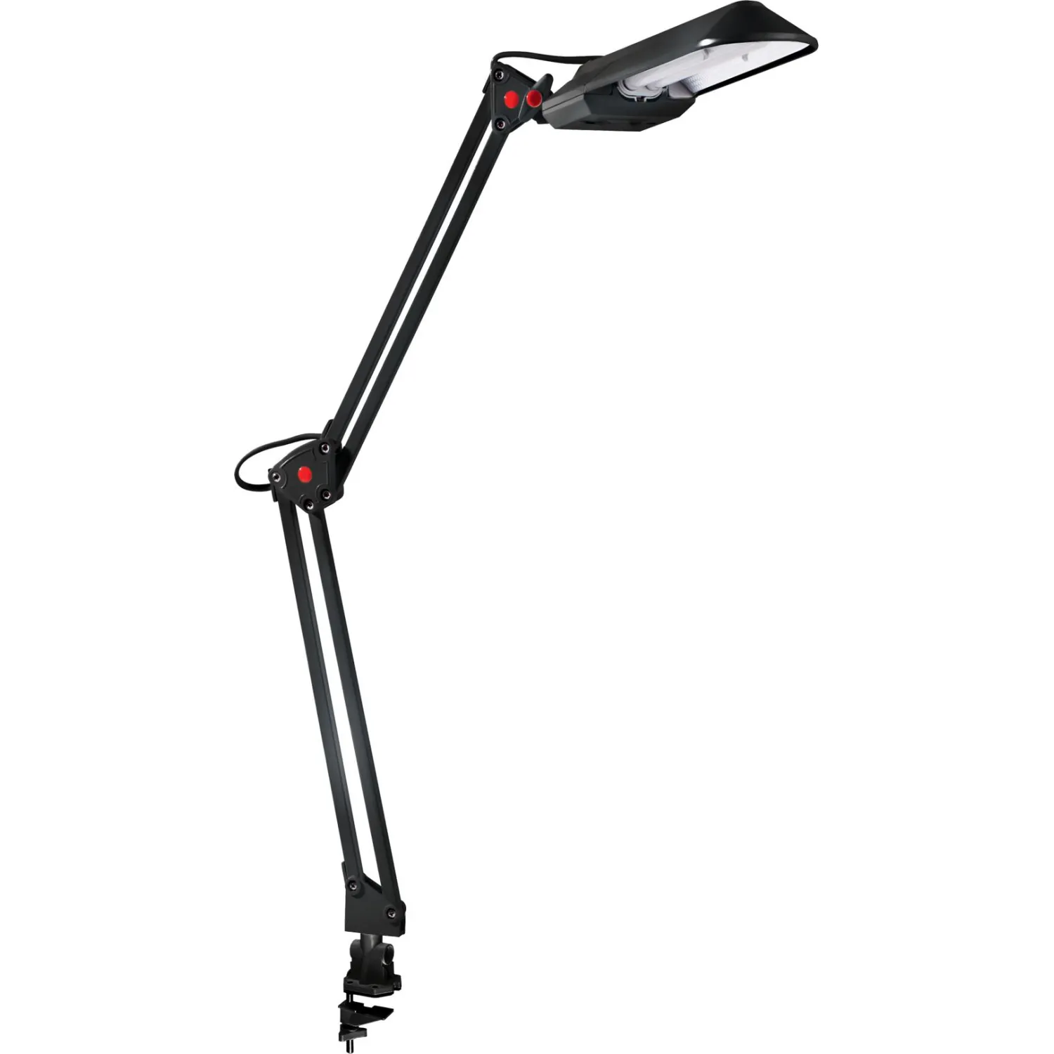 Светильник Camelion KD-017C на струбцине 2G7чёрный Светильник Camelion KD-017C на струбцине 2G7чёрный - фото 1