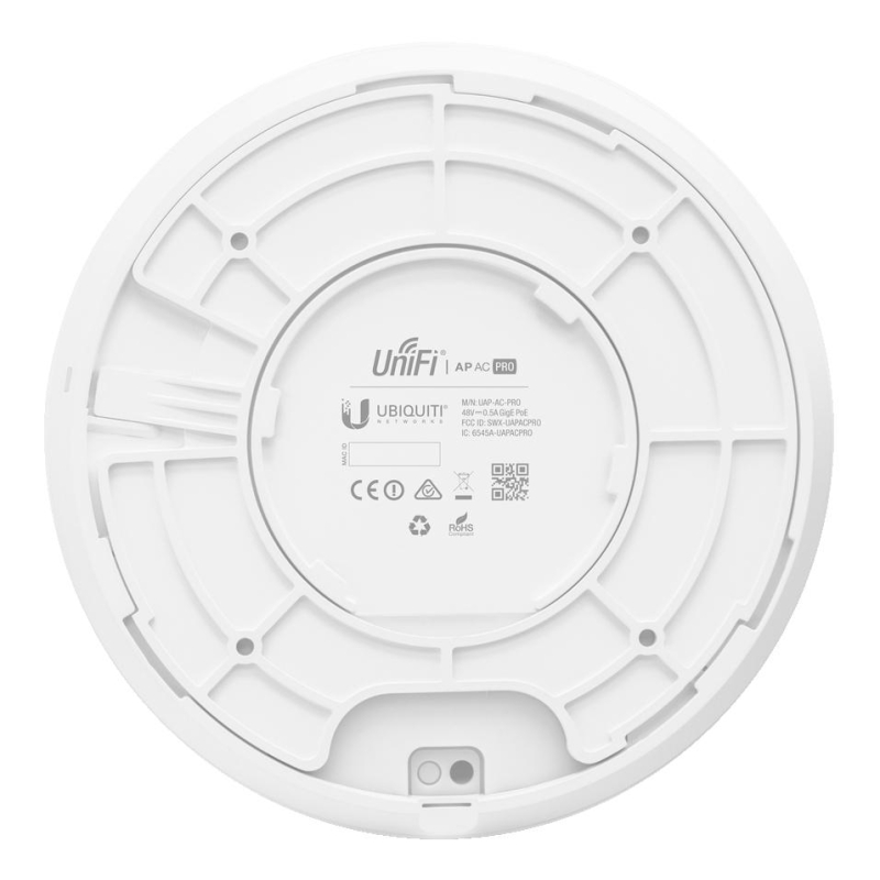 Точка доступа Ubiquiti UniFi UAP-AC-PRO 2.4/5 ГГц - фото 4