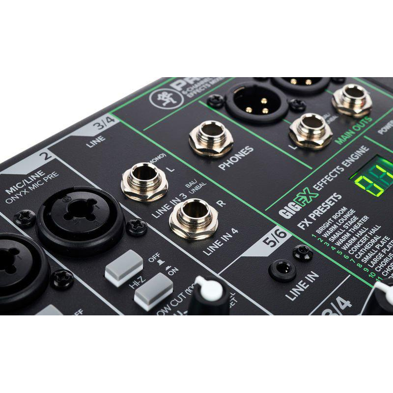 Микшерный пульт Mackie ProFX6v3, 6-канальный, с процессором эффектов - фото 9
