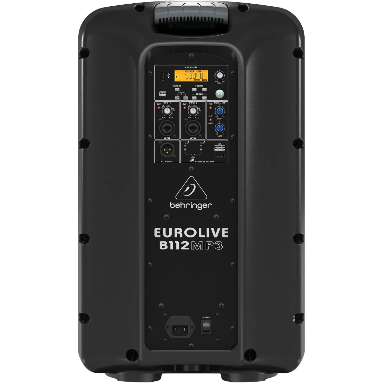 Акустическая система Behringer B112MP3, активная 2-х полосная, 1000 Вт, MP3 - фото 3