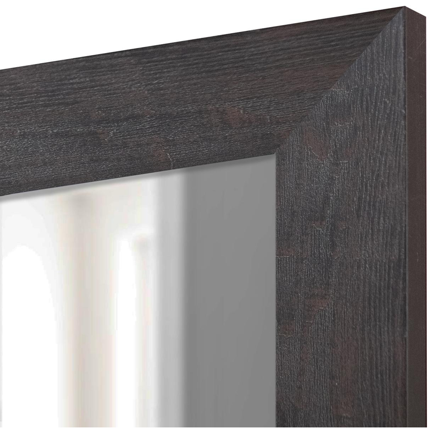 Зеркало МИР_в раме ПЛС 390х17х990 (368464603) темный орех - фото 2