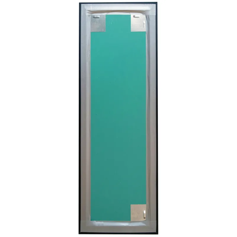 Зеркало МИР_в раме ПЛС 490х17х1290 (368464620) темный орех - фото 3