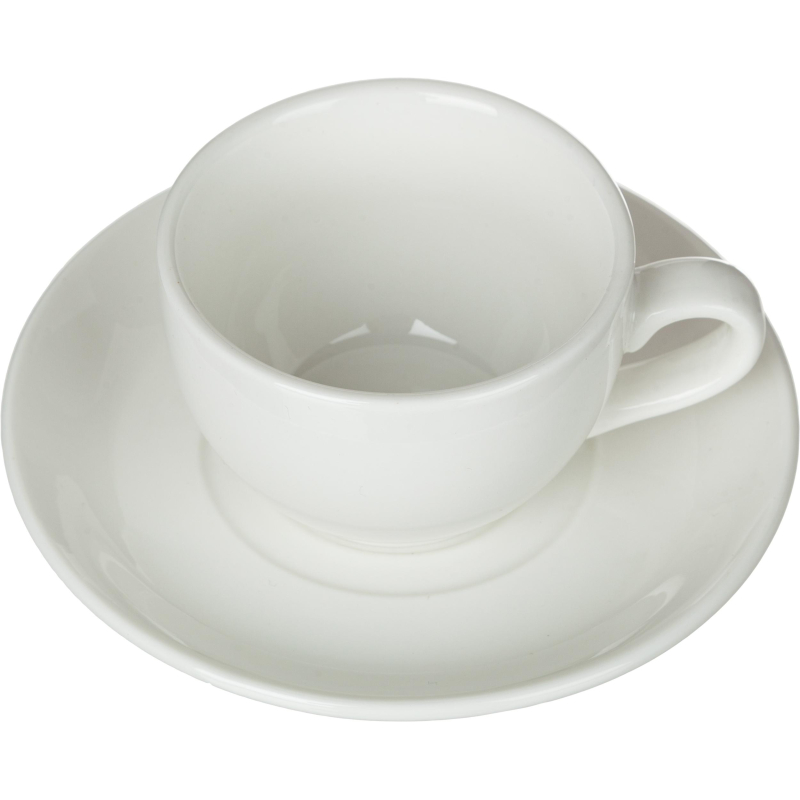 Кофейная пара Chan Wave Classic Шоко, фарфор, белый, 90мл, фк 875 - фото 2