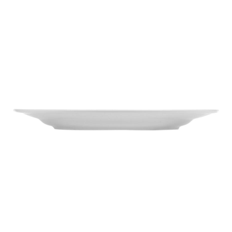 Тарелка Chan Wave Classic мелкая, фарфор, белый, D250мм, фк0131 - фото 3