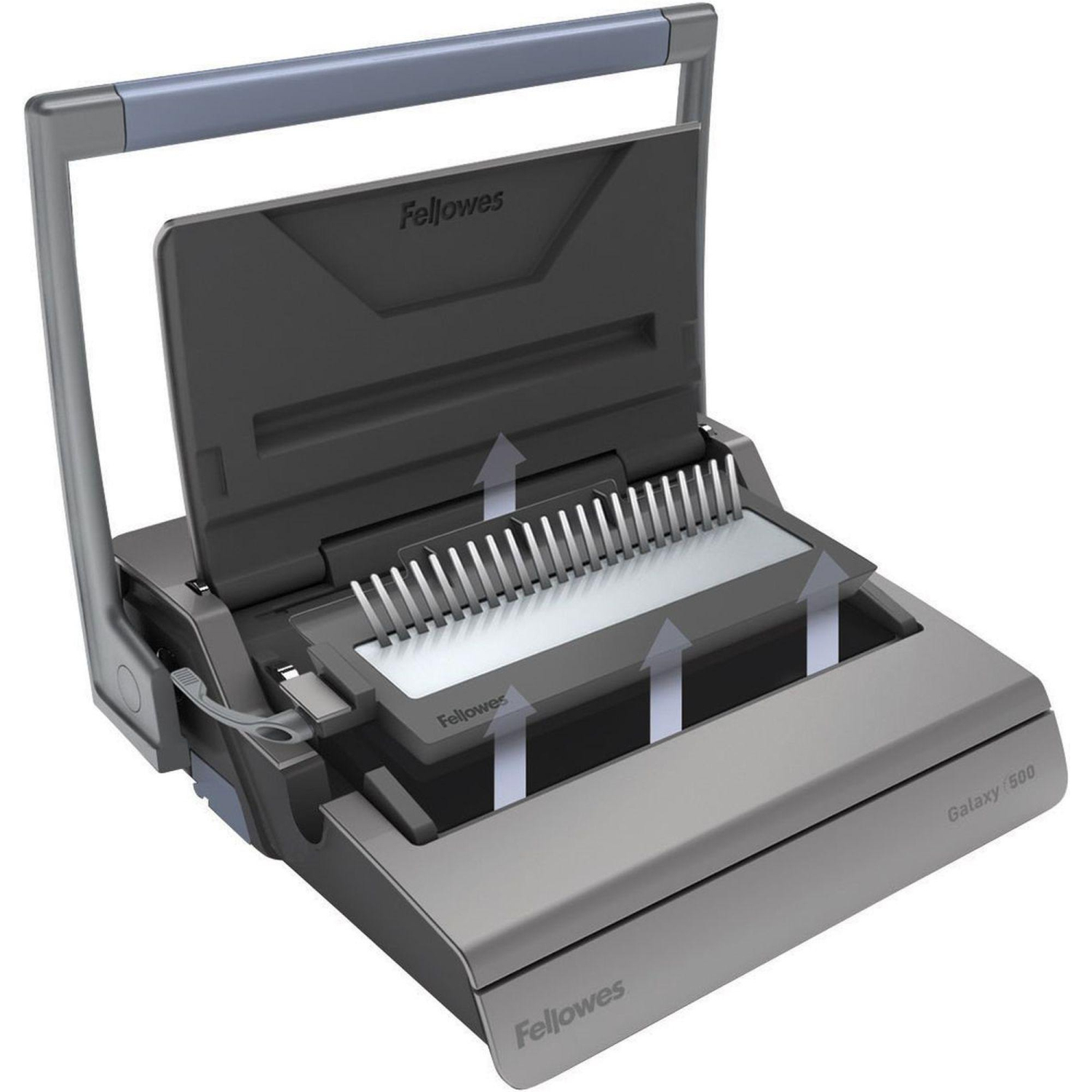 Брошюровщик Fellowes Galaxy, до300мм, А4 28л./500л.,пл.пруж - фото 3