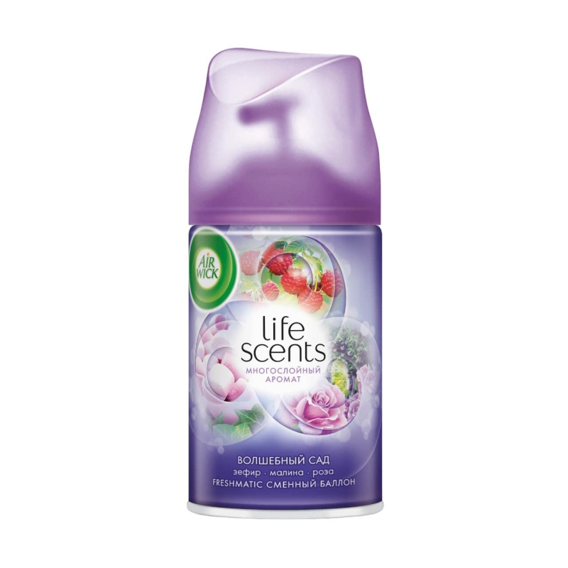 Баллон сменный для автоосвежителя Air Wick Life Scents:Волшебный сад, 250мл - фото 1