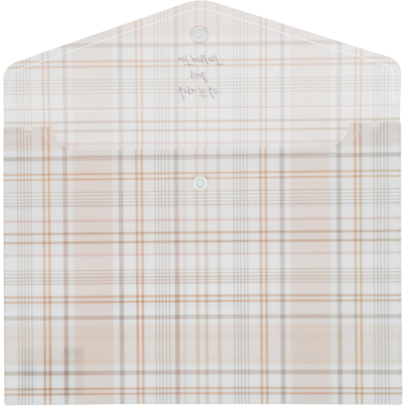 Папка-конверт на кнопке А5 Attache Selection Casual, РР, 2шт/уп, 180мкм - фото 4