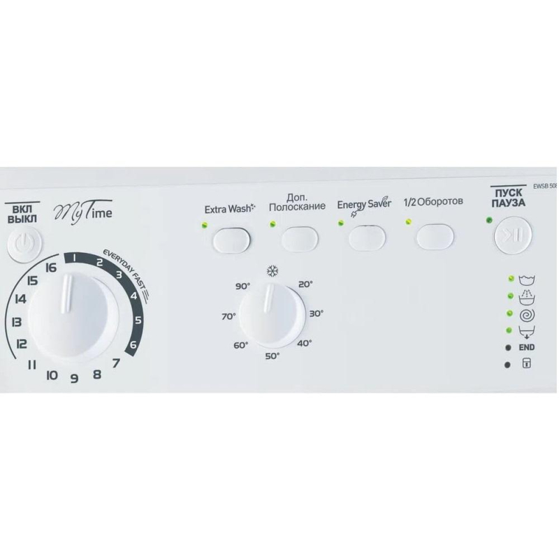 Стиральная машина Indesit EWSB 5085 CIS - фото 3