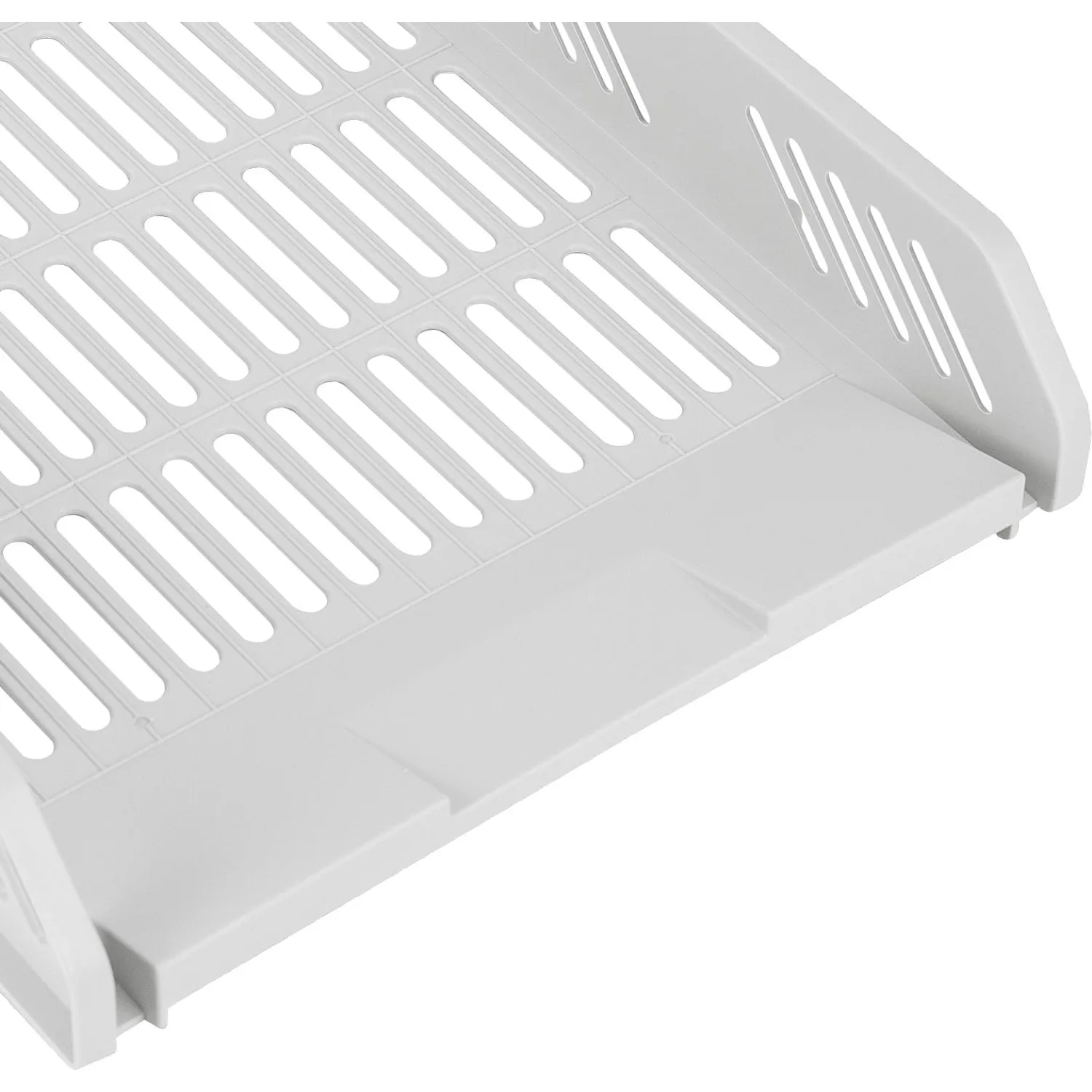 Лоток горизонтальный для бумагDeli E9209 набор 3шт на металл.стерж серый - фото 10