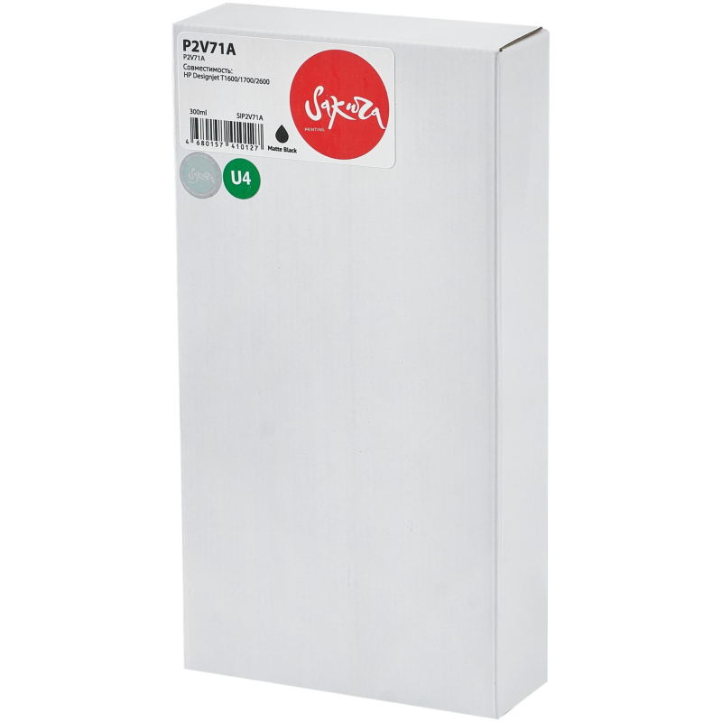 Картридж струйный Sakura P2V71A (№730 MBk) чер. мат. для HP DesignJet T1700 - фото 2
