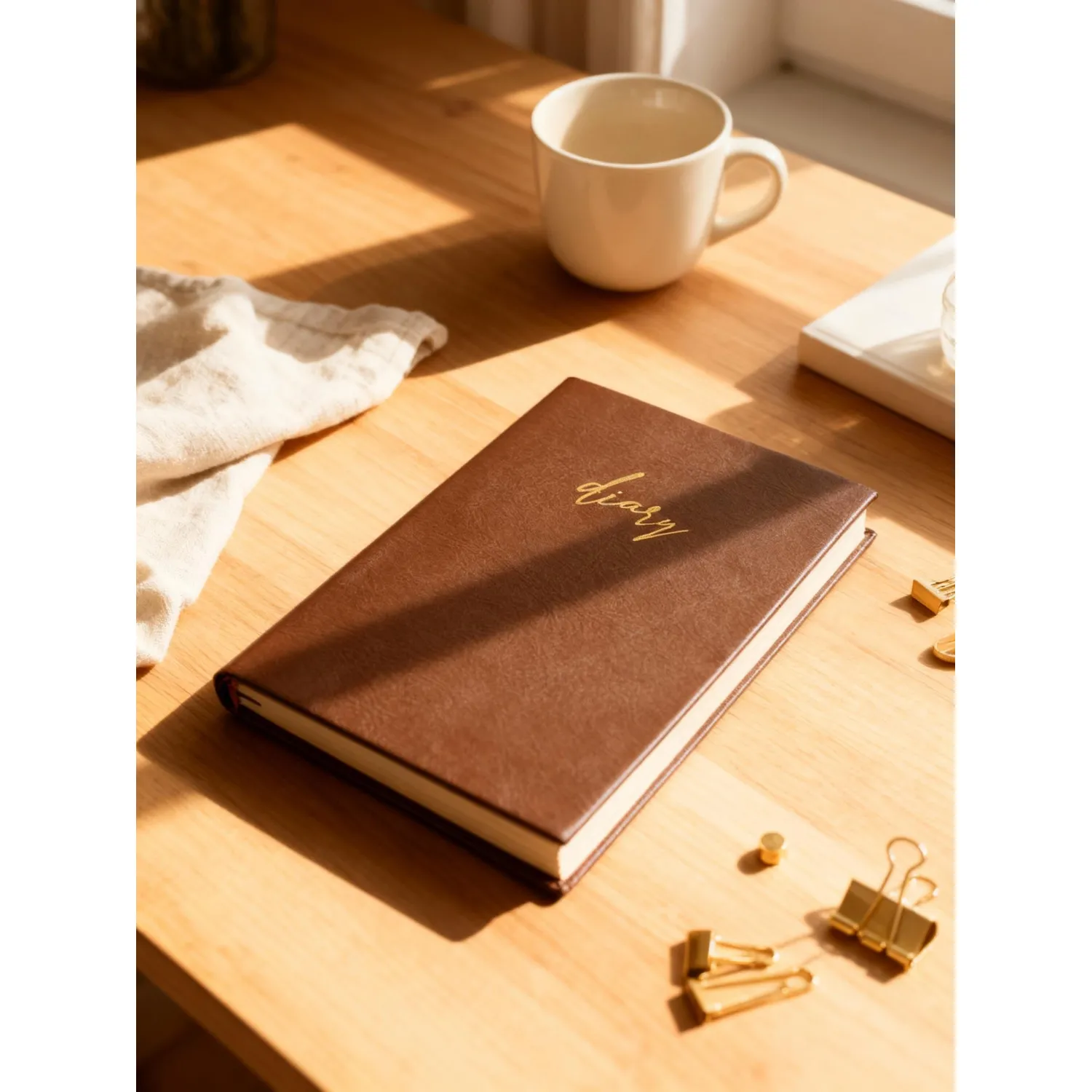 Ежедневник недатированный коричневый, А5, 140x200, 136 л, ATTACHE - фото 19