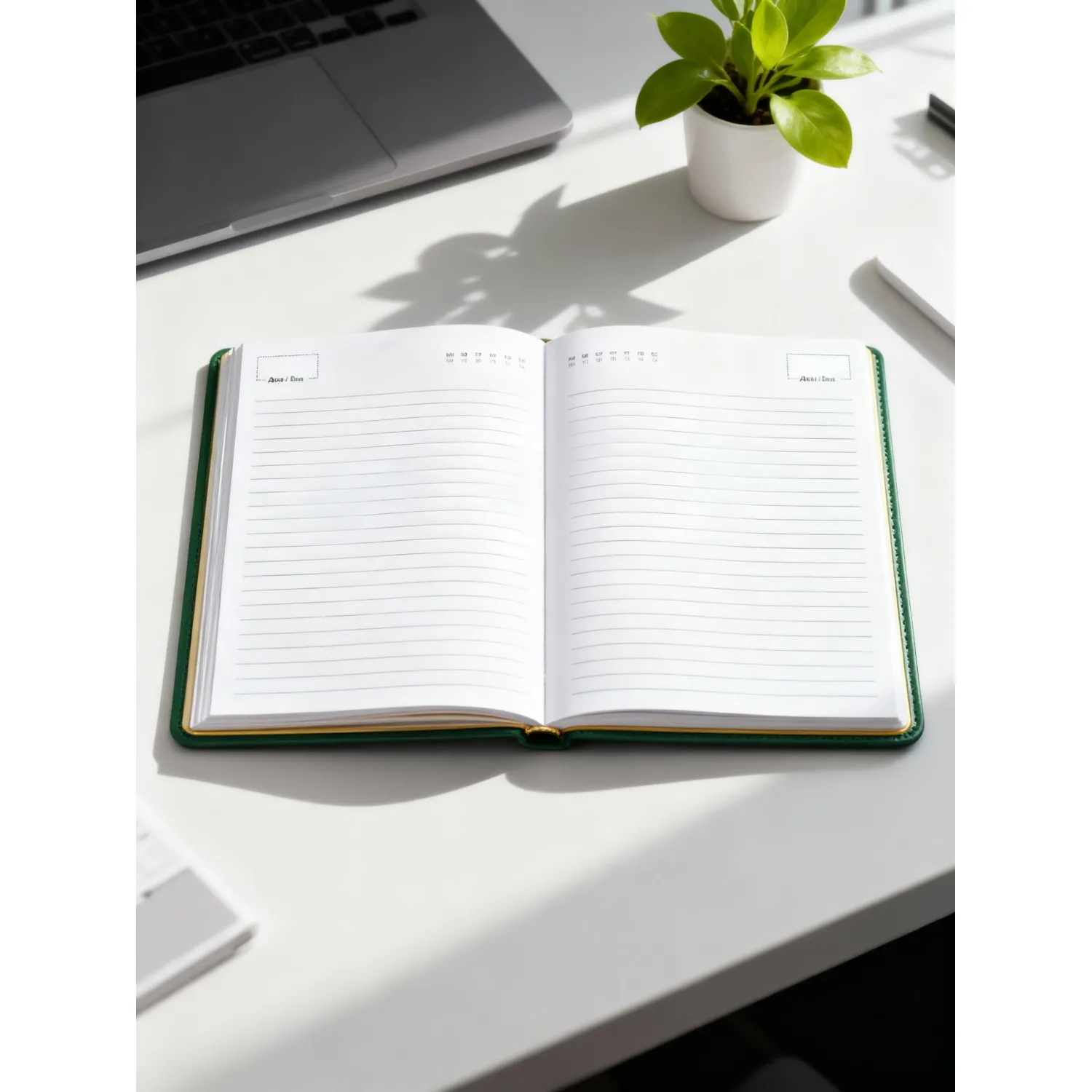 Ежедневник недатированный зеленый, А5, 140x200, 136 л, ATTACHE - фото 20