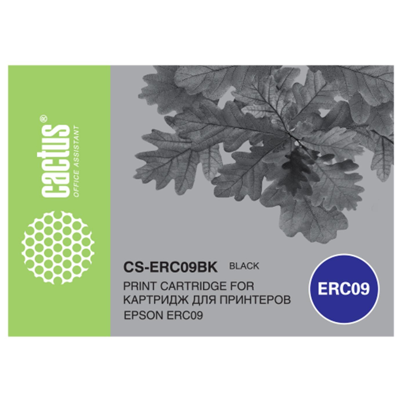 Картридж матричный совместимый Cactus CS-ERC09BK черный для Epson ERC09 - фото 1