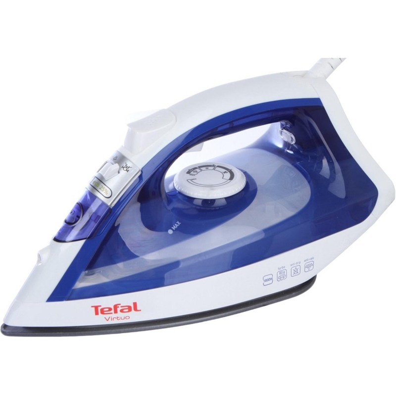 Утюг Tefal FV1711E0, 1800ВТ, синий (3121040065822) - фото 1
