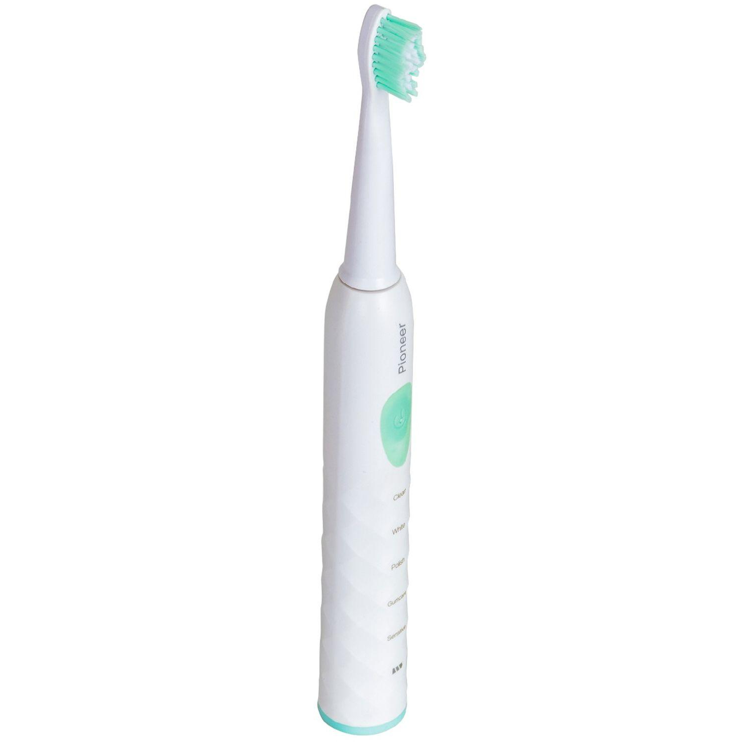 Зубная щетка Pioneer TB-5020, бел./берюз. элек. (4895227618505) - фото 2