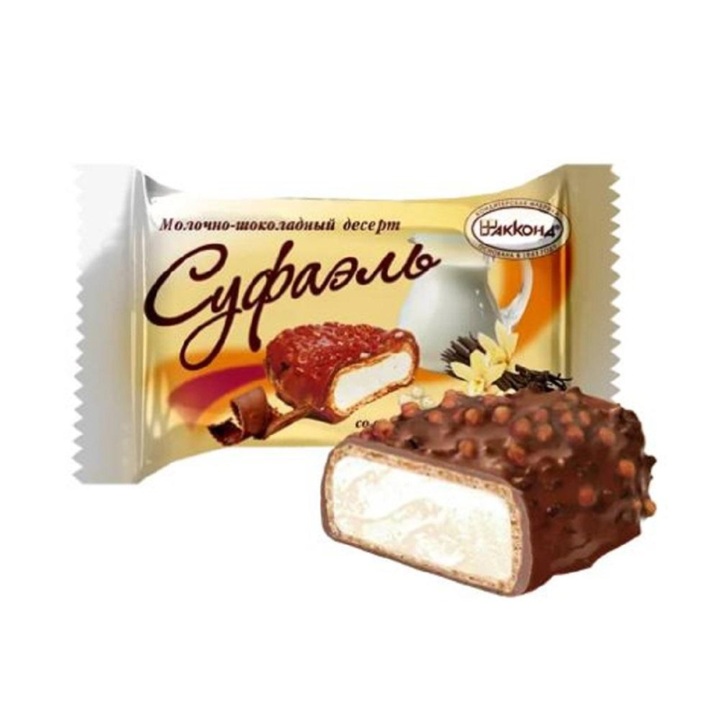 Конфеты шоколадные Акконд Суфаэль со вкусом ванили, 500г - фото 1