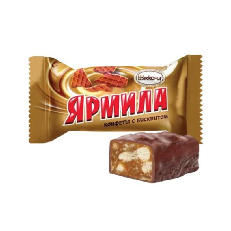 Конфеты шоколадные Акконд Ярмила с бисквитом, 500г - фото 1