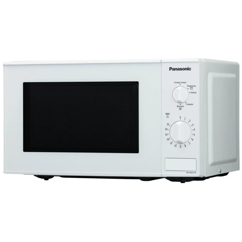 Микроволновая печь Panasonic NN-SM221WZPE, 20 л., 800ВТ, белый - фото 1