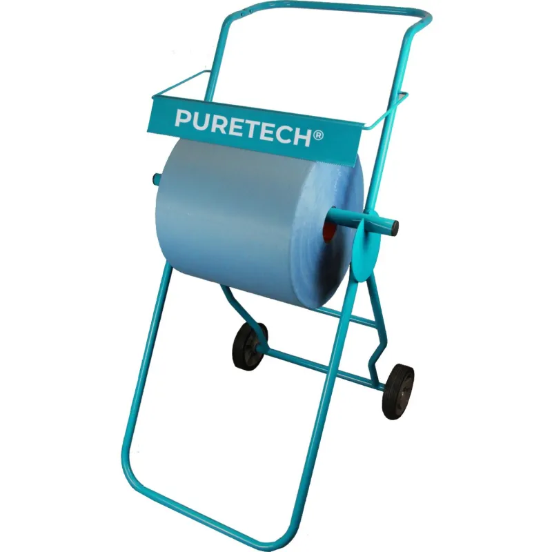 Материал протирочный нетканый Puretech 60г/м2 синий 36,5х32см 1000л W60375 - фото 2