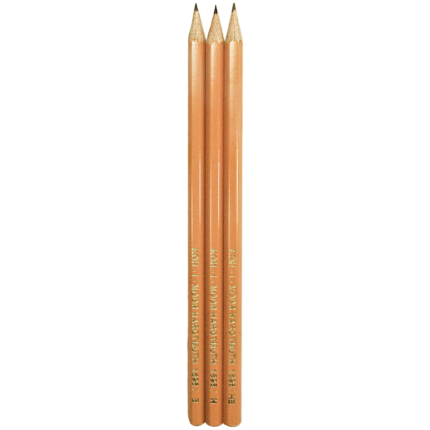 Набор карандашей чернографитных 1696 3шт/наб B-H пластик.пакет 1696003040TE - фото 2