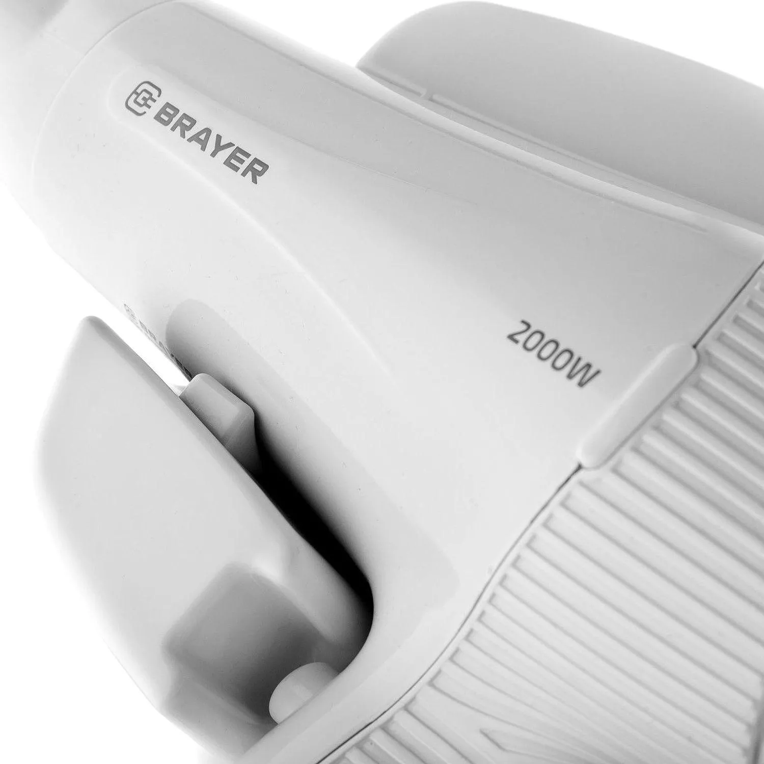 Фен настенный BRAYER BR3021, 2000ВТ,2скор, 2реж нагрева, концентратор,1,8 м - фото 5