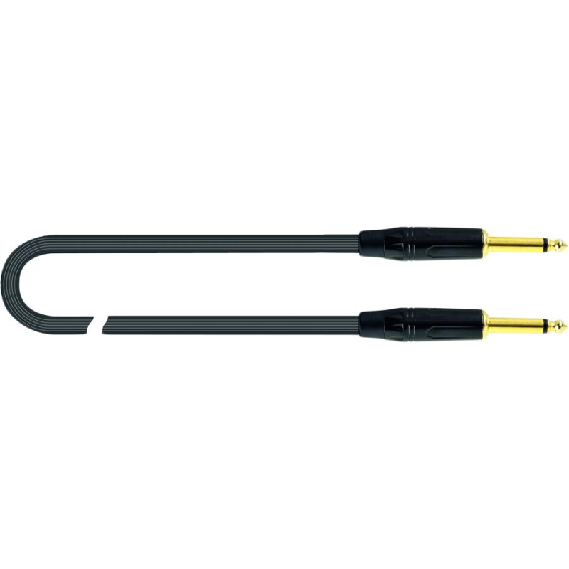 Кабель Quik Lok JUST JJ 6, инструментальный, 6м, Mono Jack черн /JUST JJ 6 - фото 1