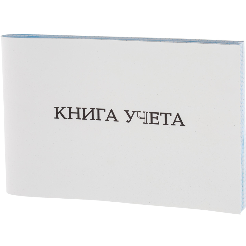 Книга учета Attache альбомная А4 клетка 96л, скоба, картон, офсет - фото 2
