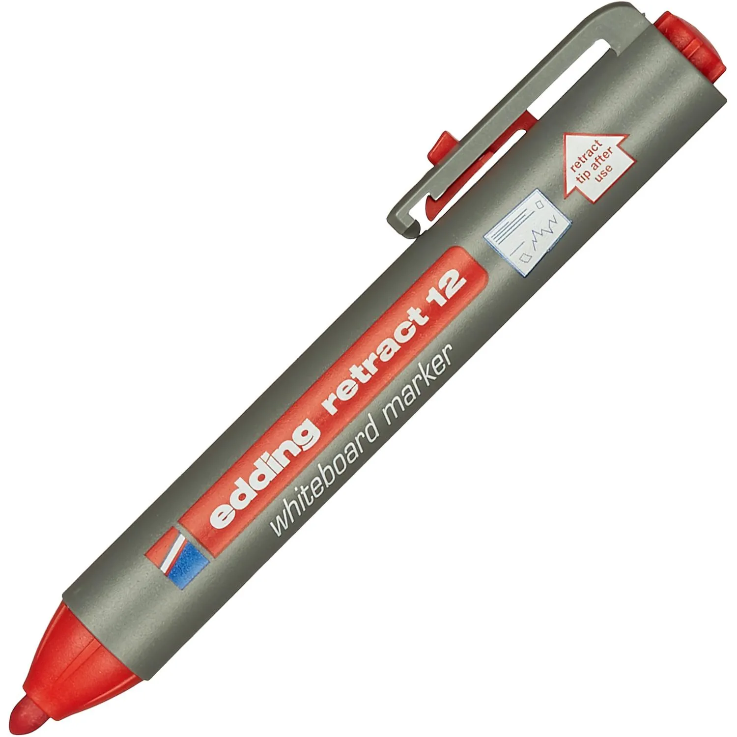 Набор маркеров для белых досок EDDING retract 12 4шт.уп 1,5-3 мм - фото 4