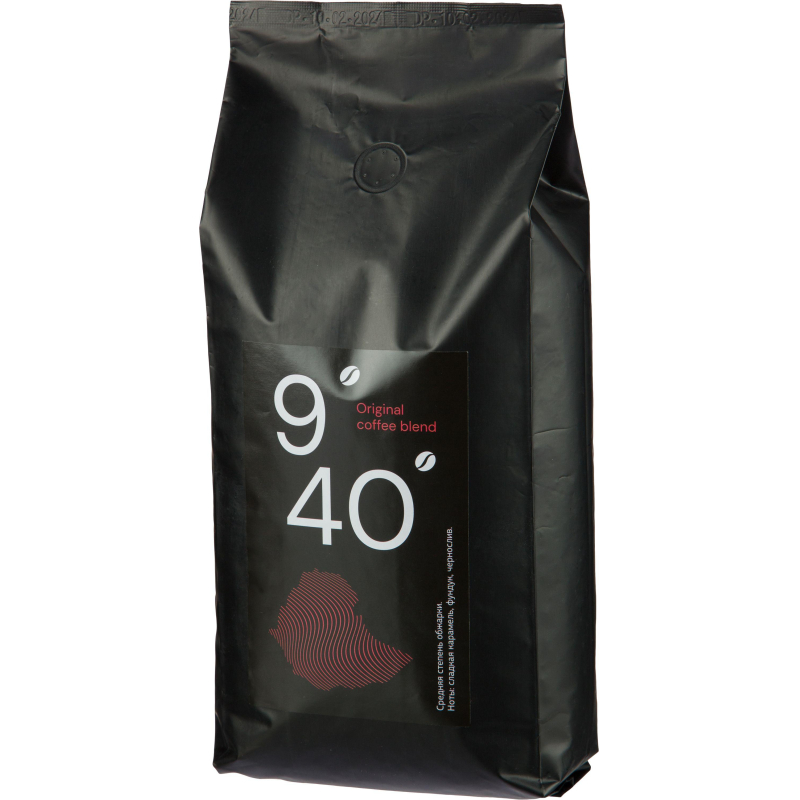 Кофе жареный в зернах 9/40 Original coffee blend, 1кг - фото 1