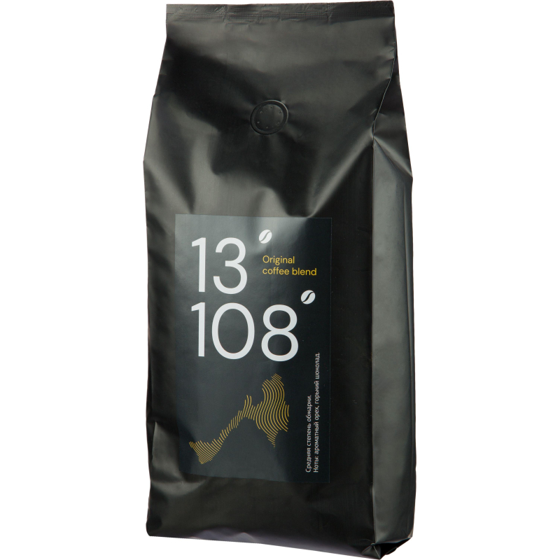 Кофе жареный в зернах 13/108 Original coffee blend, 1кг - фото 1