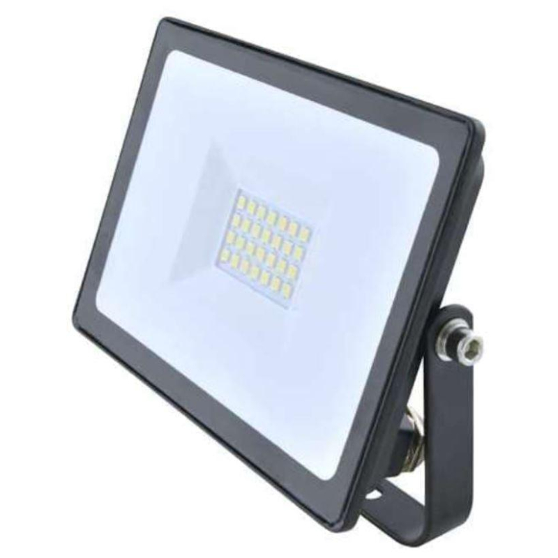 Прожектор светодиодный КОСМОС 20Вт, RGB с пультом, IP65 (K_PR5_LED_20RGB) - фото 1