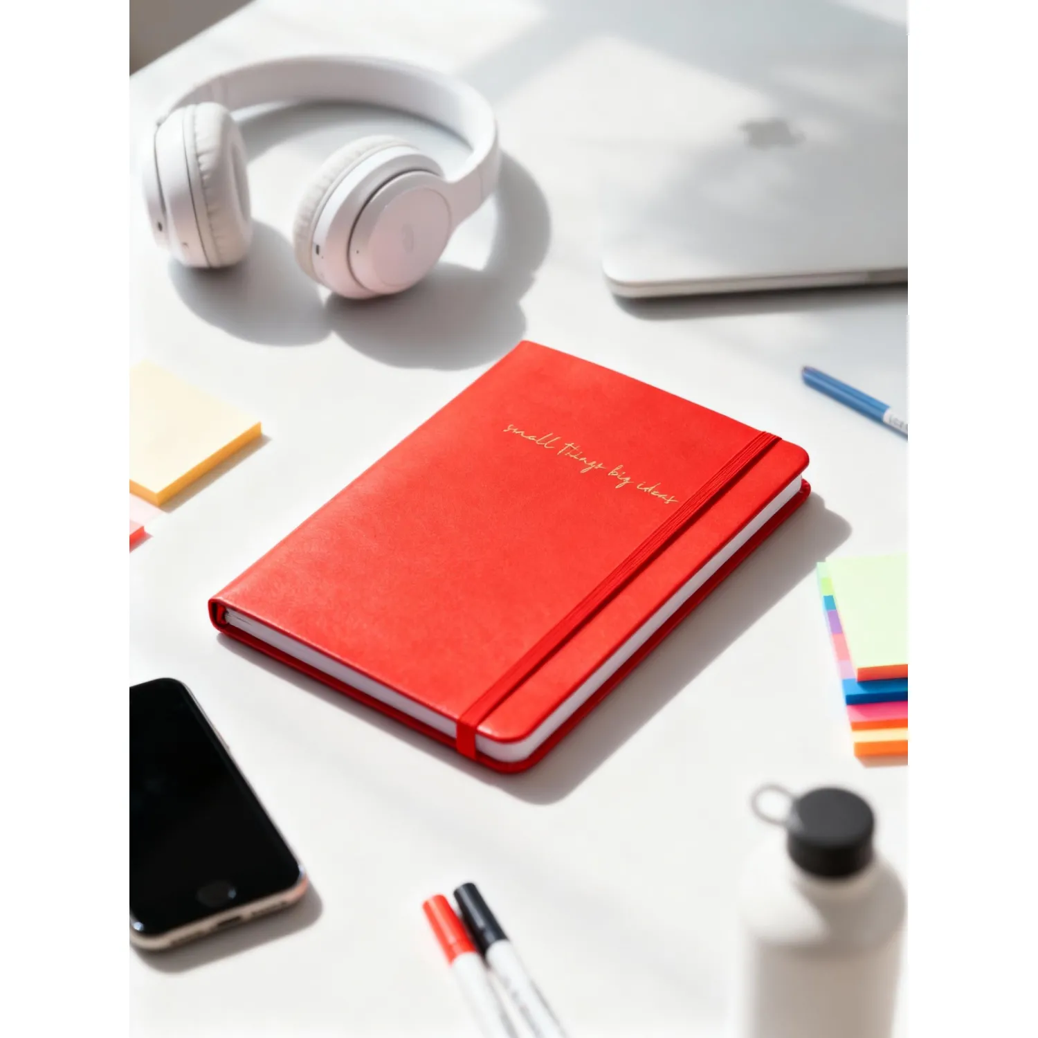 Ежедневник недатированный красный, А5, 140x200мм, 136 л. ATTACHE - фото 19