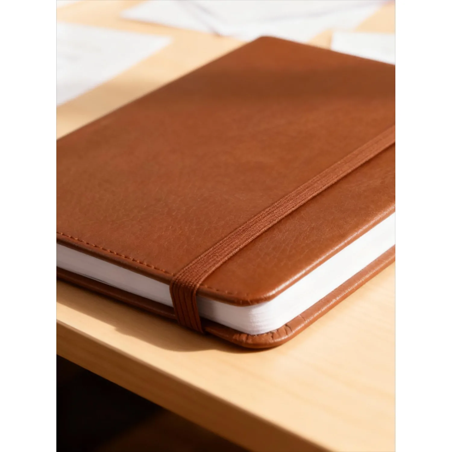 Ежедневник недатированный коричневый, А5, 140x200мм, 136 л. ATTACHE - фото 21