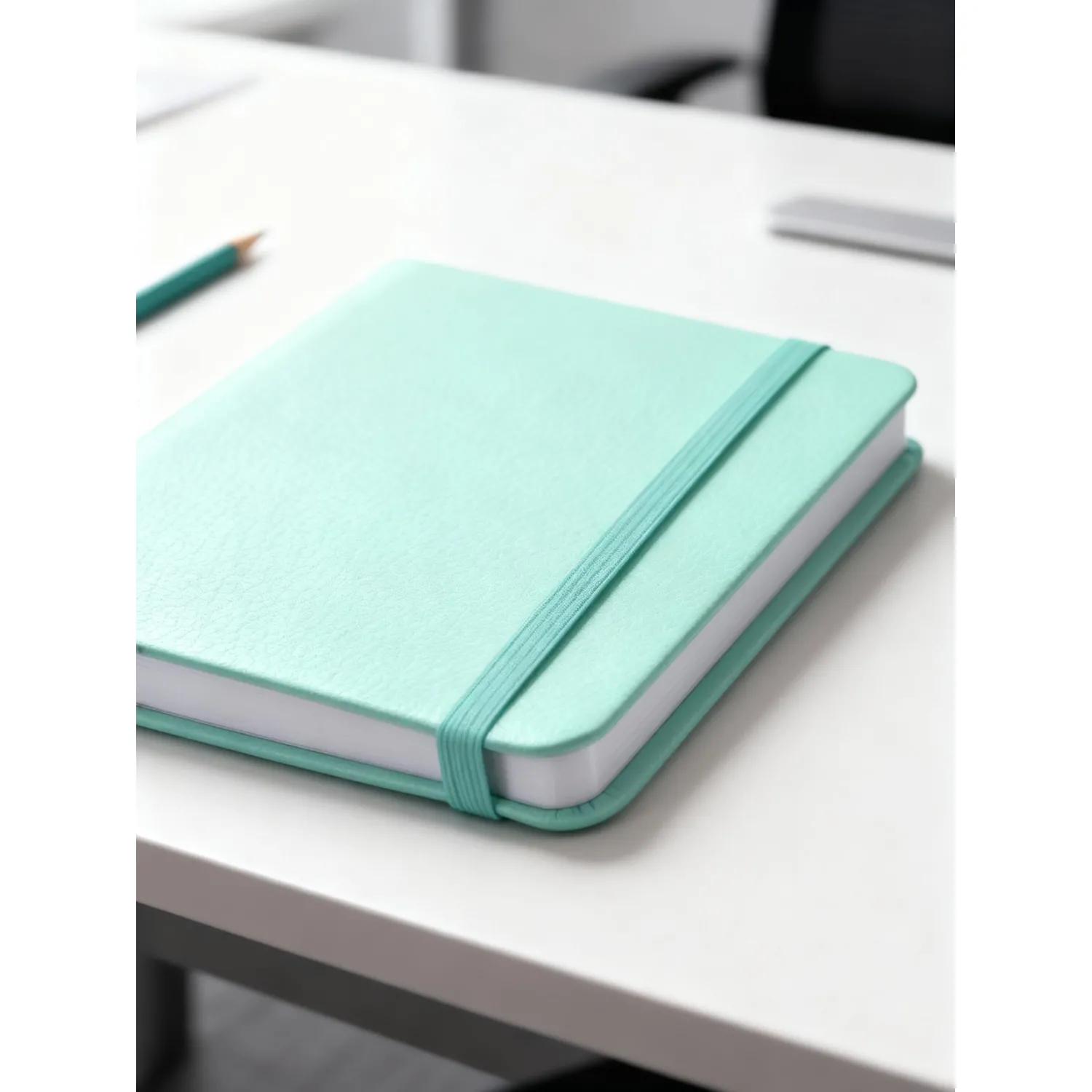 Ежедневник недатированный мятный, А5, 140x200мм, 136 л. ATTACHE - фото 20