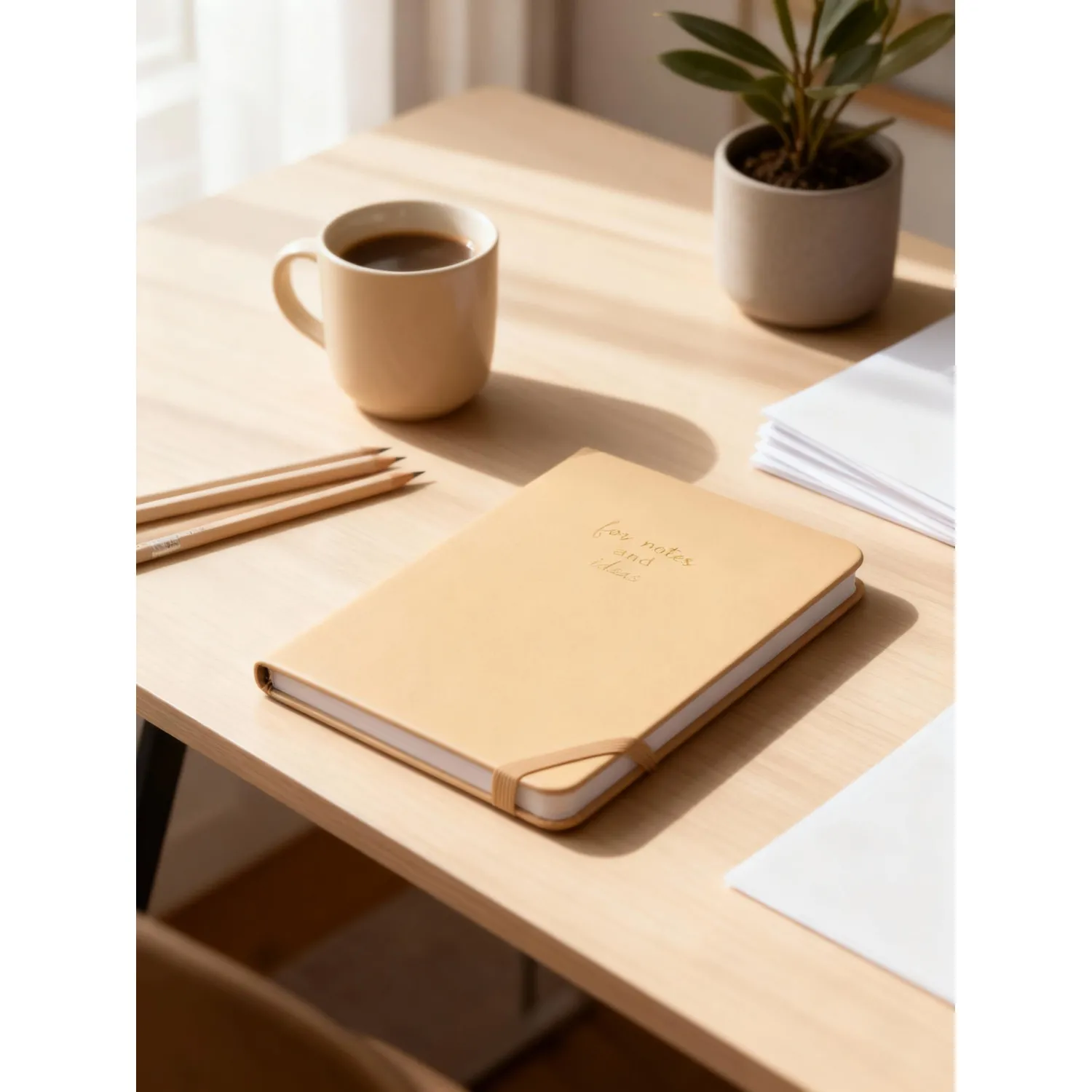 Ежедневник недатированный бежевый, А5,140x200мм, 136 л. ATTACHE - фото 19