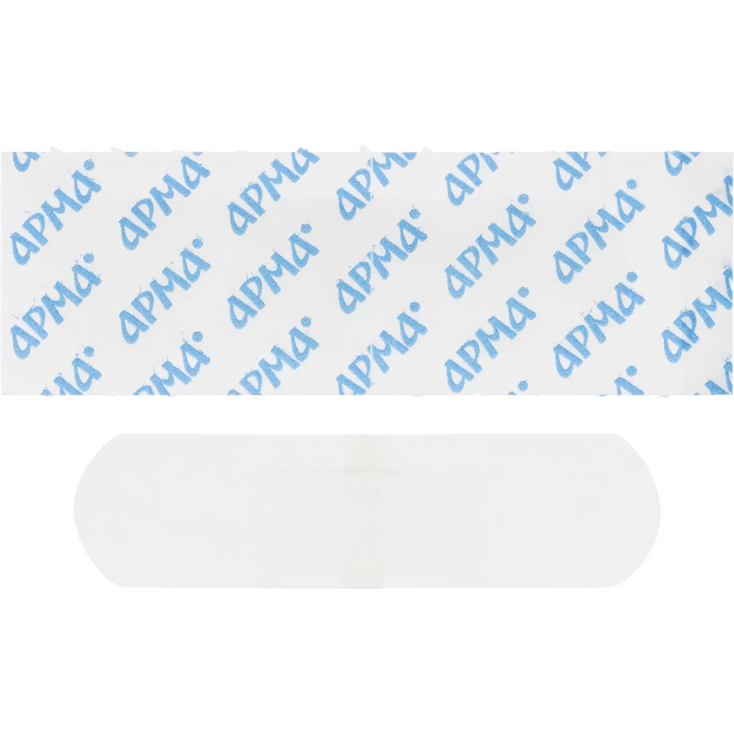 Лейкопластырь,19х72мм полимер.прозрач.ПЭ,100 шт/уп,АРМА - фото 2