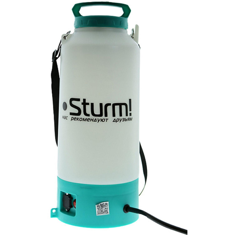 Опрыскиватель садовый ранцевый аккумуляторный Sturm GS8210B, 10 л - фото 1