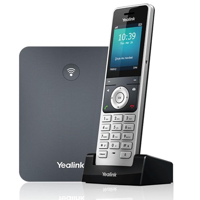 Радиотелефон DECT Yealink W76P (база W70B+трубка W56H) до 10 SIP-аккаунтов - фото 1
