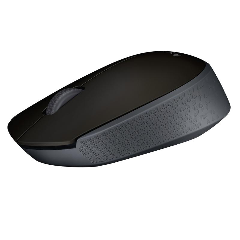 Мышь компьютерная Logitech USB OPTICAL WRL M171 BLACK - фото 1