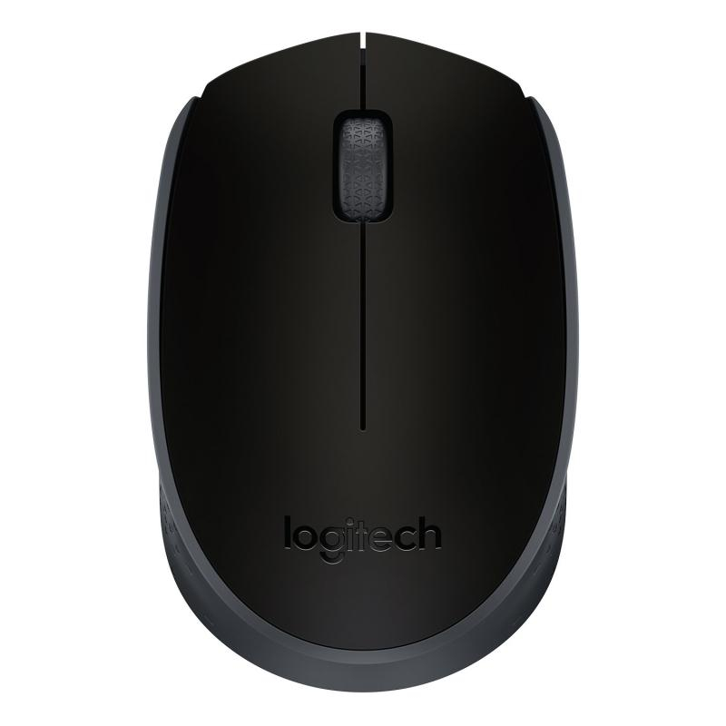 Мышь компьютерная Logitech USB OPTICAL WRL M171 BLACK - фото 2