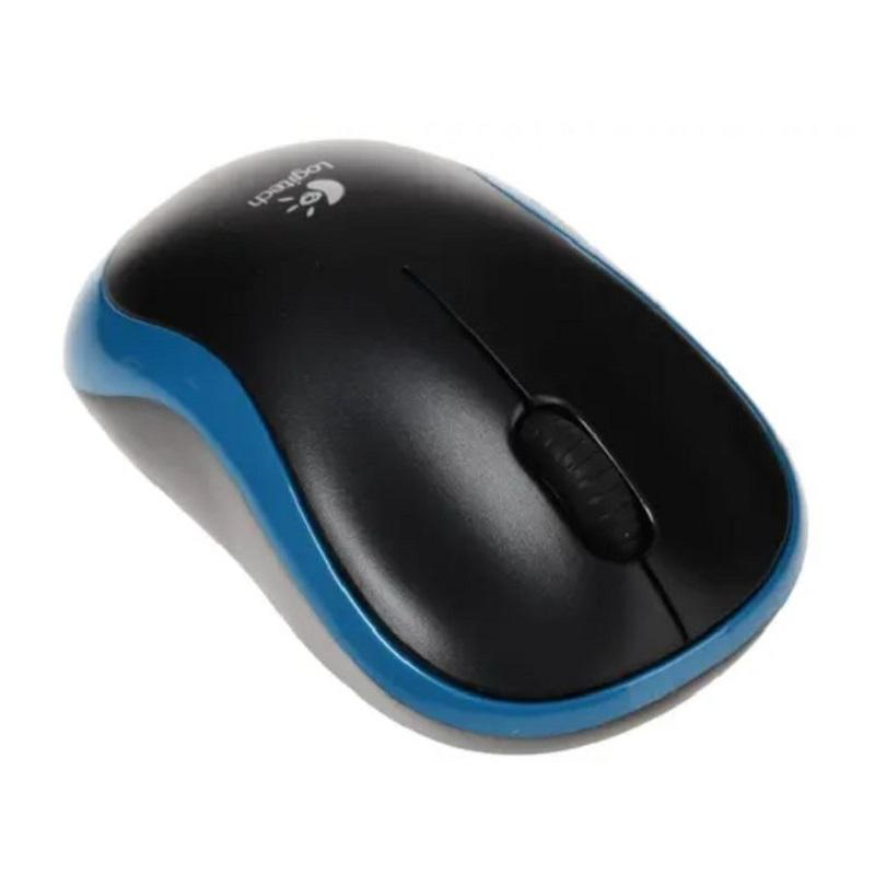 Мышь компьютерная Logitech USB OPTICAL CORDL. M185 BLUE - фото 1