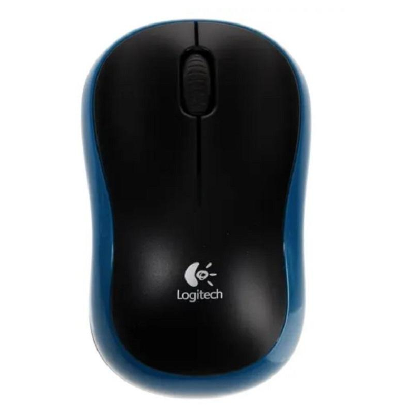 Мышь компьютерная Logitech USB OPTICAL CORDL. M185 BLUE - фото 2
